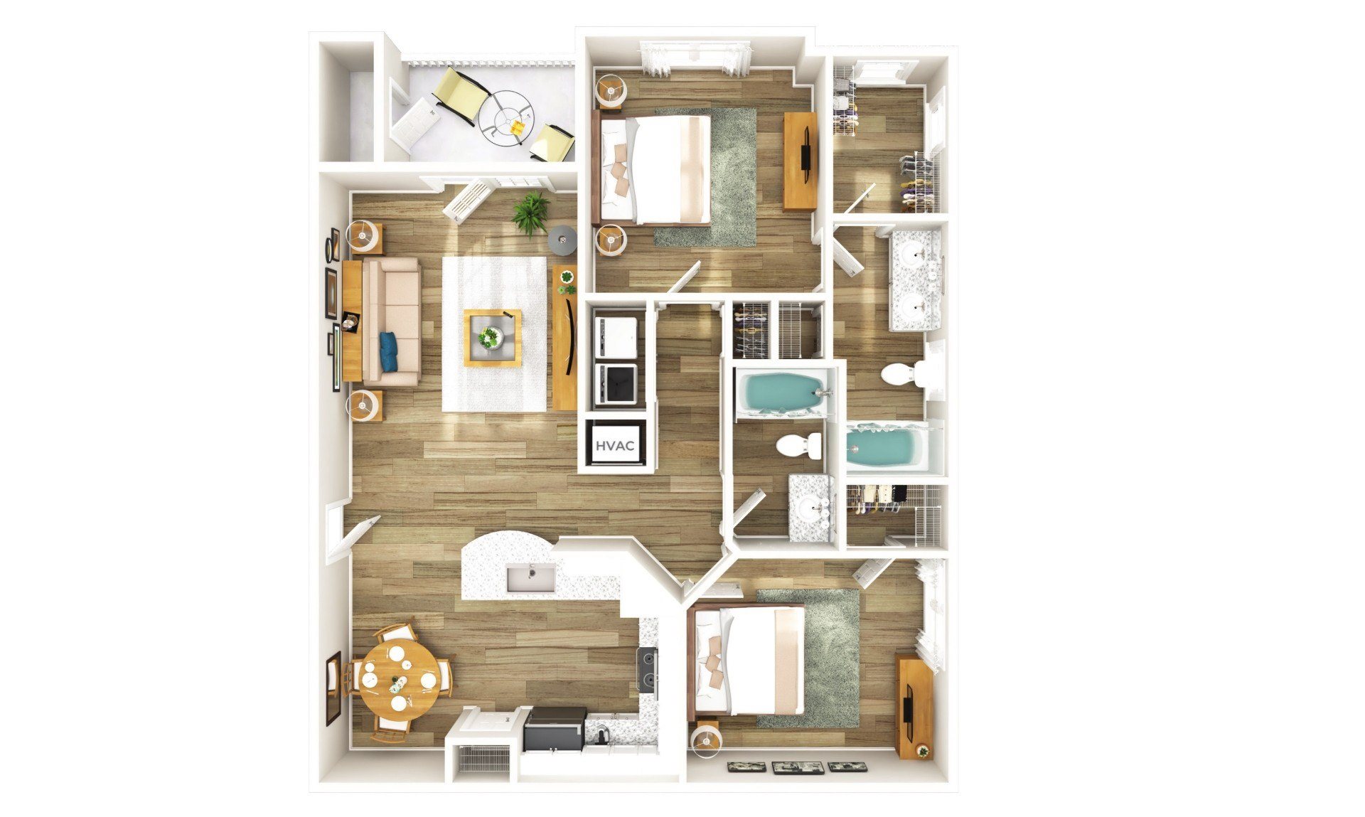 The Regency floor plan